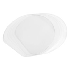 10Pcs Ping Pong Table Tennis Racket Rubber Adhesive Protection Film, Clear