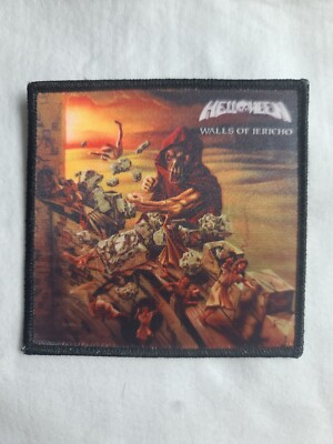 Helloween Walls Of Jericho Iron On Patch 