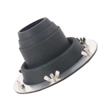 Silicone Tent Stove Jack Heat Resistant Tent Flue Flashing for Outdoor Yurt