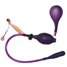 fallo stimolatore anale dildo gonfiabile purple con pompa sexy toys uomo donna 