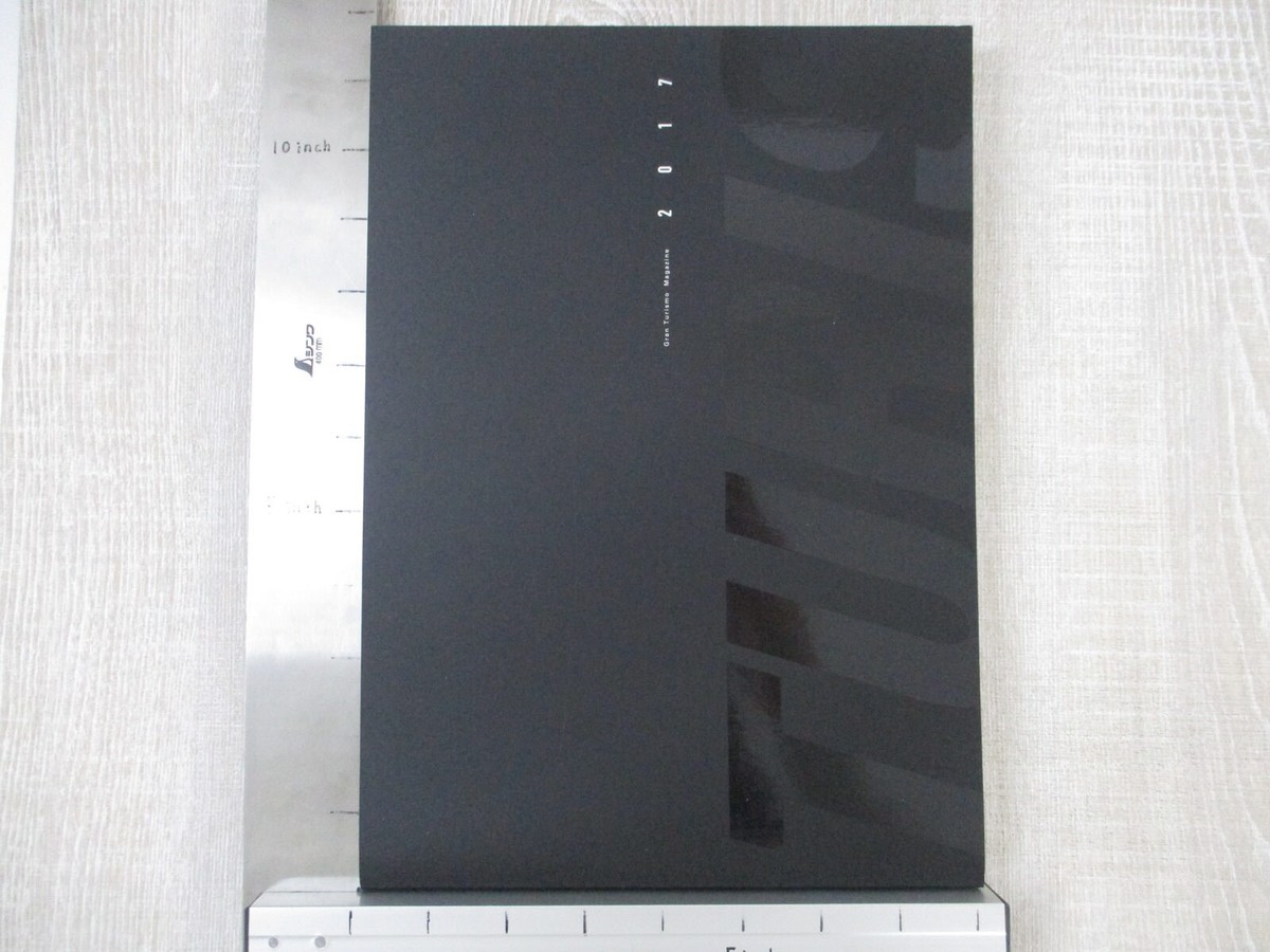 GRAN TURISMO SPORT MAGAZINE 2017 Art Works Fan Sony PS4 Book
