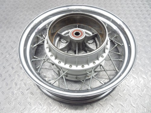 2003 01-05 Suzuki Boulevard C50 VL800 Rear Back Wheel Rim 15x4 Needs Trued Video - Picture 11 of 16
