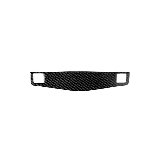 Carbon Fiber Console CD Panel Trim For Mercedes-Benz C Class W204 2007-10 Type D - Picture 6 of 12