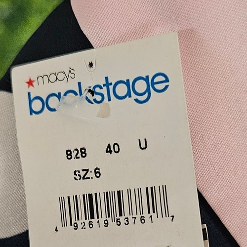 Girls navy polkadot dress - Picture 5 of 5
