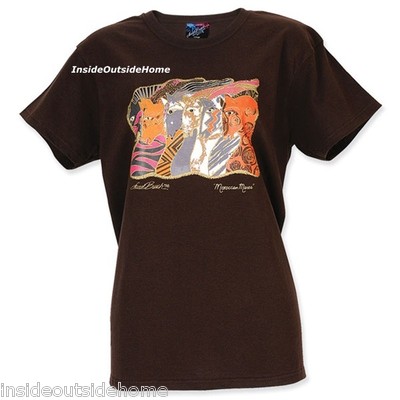 Laurel Burch Horses Moroccan Mares T Shirt Cotton MEDIUM New RETIRED Almost GONE