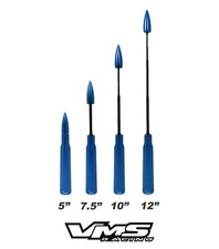 Vms Blue Telescopic 50 Caliber Bullet Ammo Anti Theft Antenna For Jeep Gladiator Vms Blue Telescopic 50 Caliber Bullet Ammo Anti Theft Antenna For Jeep Gladiator