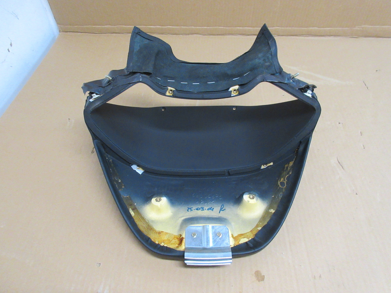 04 Lamborghini Murcielago #1025 Black Dashboard Instrument Pod Trim Cover