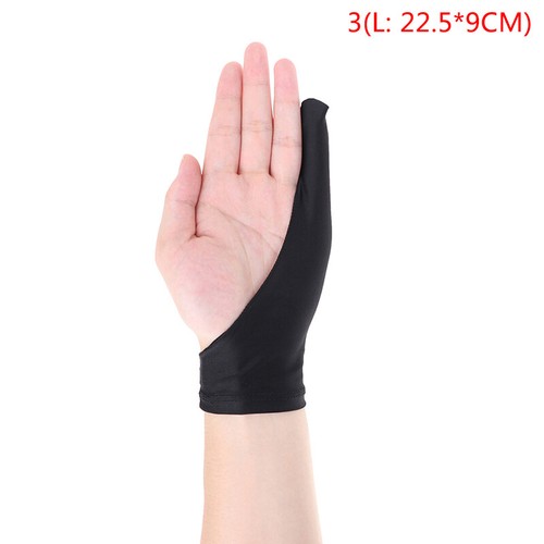 1Pc Two finger Anti-fouling Glove For Drawing & Pen Graphic Tablet PadL_FYAPUKWE - Afbeelding 13 van 18
