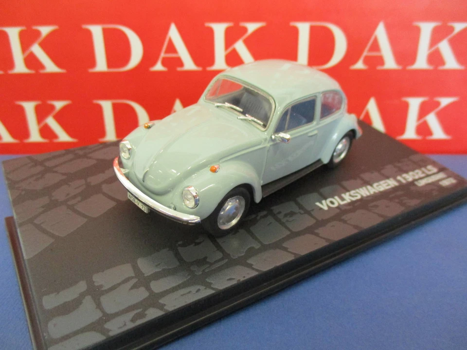 Die cast 1/43 Modellino Auto Volkswagen Maggiolino Kafer 1302 LS 1972 - Immagine 2 di 4
