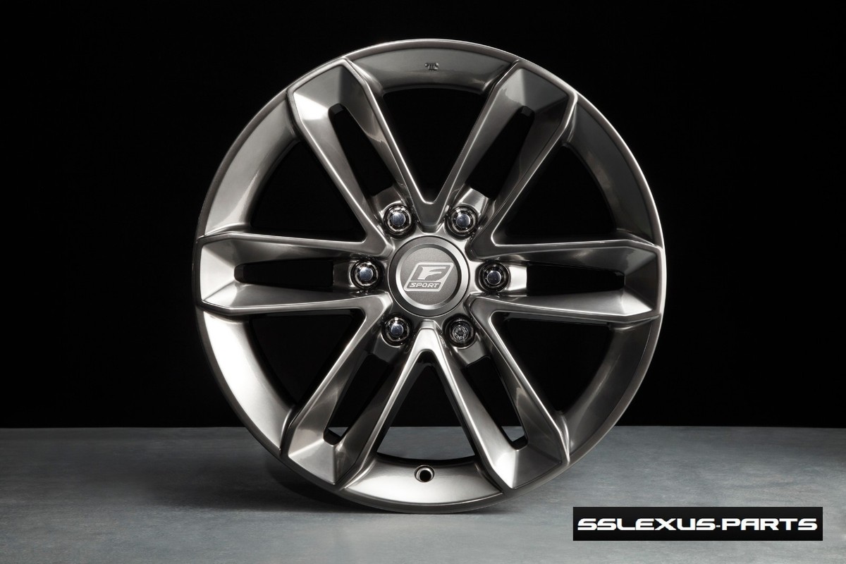 Lexus GX460 OEM F-SPORT WHEEL LOCK INSTALLATION KIT (Chrome) PTR27