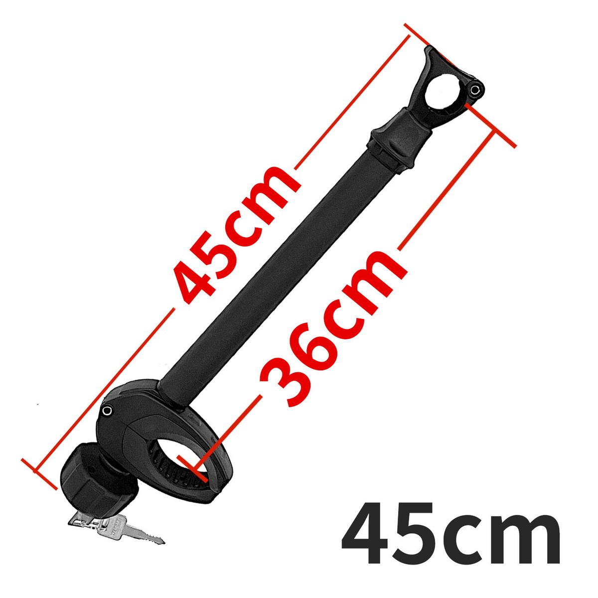 Rahmenhalter Für Fahrradträger 3 Stück 25CM + 32CM