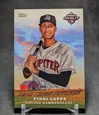 Yiddi Cappe Farm Fresh Futures Prospect Rookie 2023 Topps Pro Debut #13 Marlins