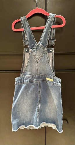 Girls Denim Jumper Size 7 EUC True Craft - Picture 2 of 2
