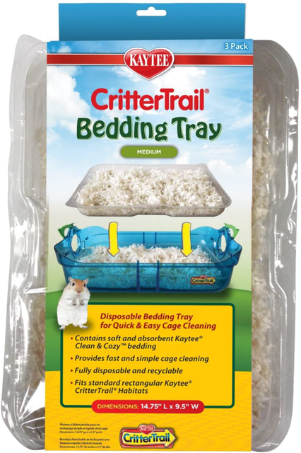 kaytee bedding tray