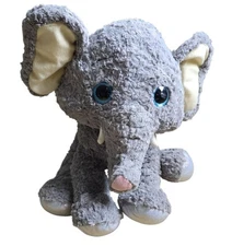 Hugfun International Blue Eyed Elephant Plush 