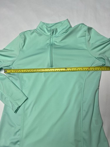 Peter Millar feuchtigkeitsableitender 1/4-Reißverschluss Pullover Damen Medium gebraucht, in einwandfreiem Zustand - Bild 2 von 4