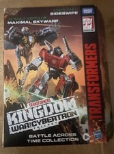 Hasbro Transformers Kingdom War for Cybertron Maximal Skywarp & Sideswipe NSIB