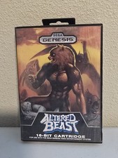 Altered Beast (Sega Genesis) CIB COMPLETE IN BOX TESTED AND WORKING! 