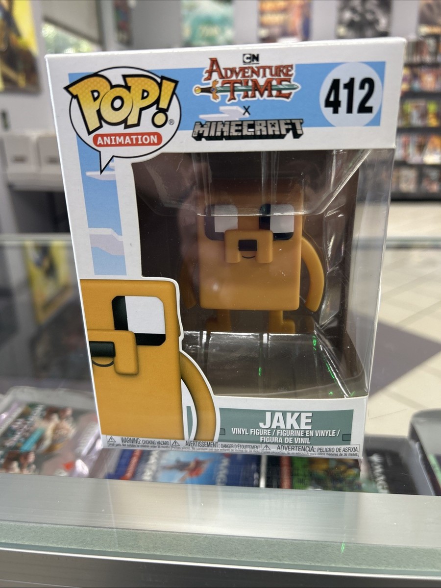Funko Pop! Adventure Time Minecraft Jake The Dog #412 Vinyl Figure