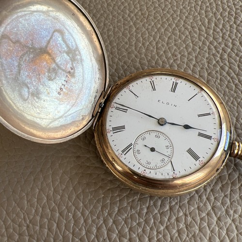 Vintage Elgin 16S GF Hunter Case Grade 312 Mod 6 15J 1906 Running - Picture 20 of 24