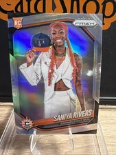 Panini Prizm WNBA 2025 Saniya Rivers Connecticut Sun Rookie Variation #150