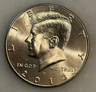 2013-P Kennedy Half Dollar - AU - About Uncirculated
