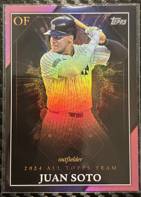 2025 Topps Series 1 Juan Soto Pink All Team ATT-2 New York Yankees