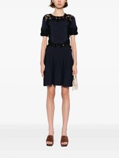 Ulla Johnson Henrietta Short Sleeve Knit Mini Dress Size S