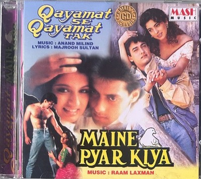 Qayamat Se Qayamat Tak / Maine Pyar Kiya CD * BOLLYWOOD HINDI