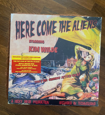 Kim Wilde Here come the aliens exklusive coloured Vinyl LP
