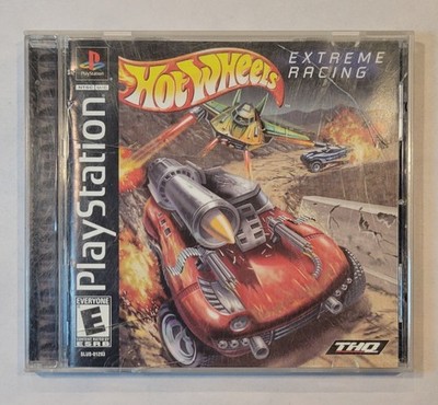 2001 Hot Wheels Extreme Racing Sony PlayStation 1 PS1 Case & Manual Only No Game