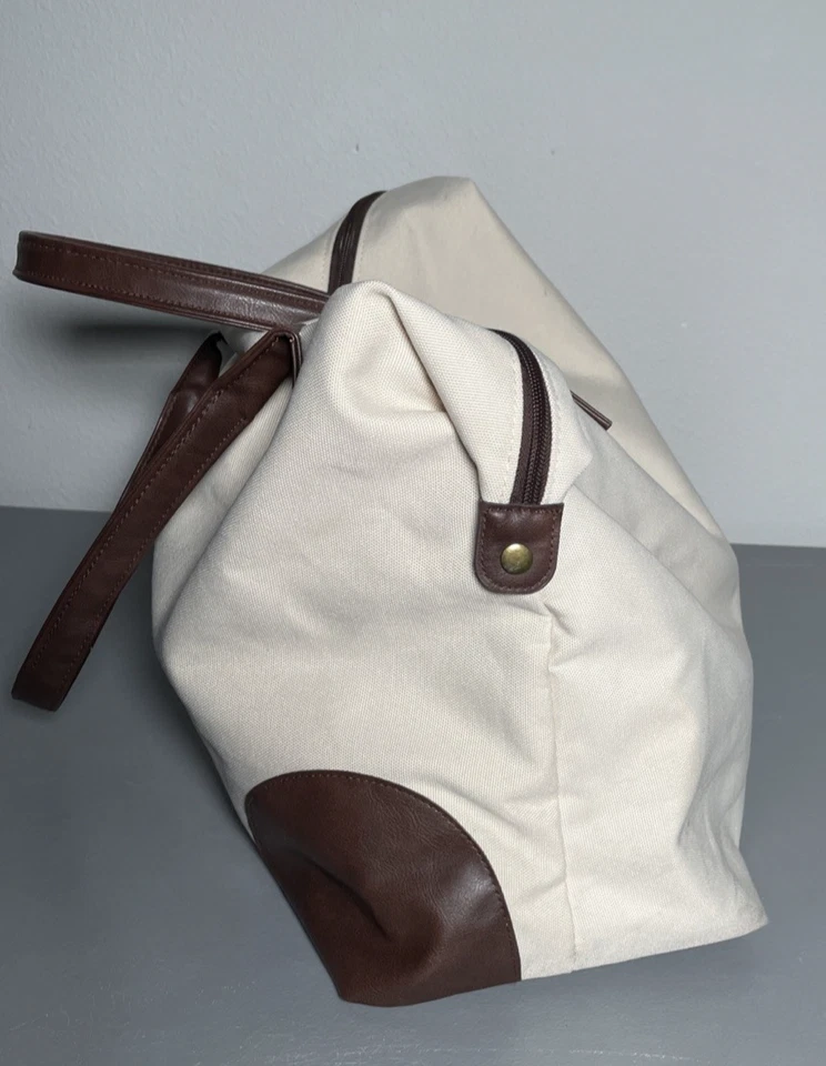 Bolso de lona de viaje de fin de semana John Varvatos Foto 3 de 4