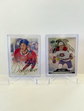 2022/23 Allure Ext. Slafkovsky Rookie Card & 2025/26 Flair Demidov RC Montreal