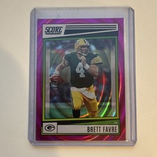 2022 Panini Score - Brett Favre #101 Ellipse Parallel /15 Green Bay Packers
