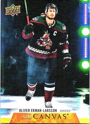 2020-21 Upper Deck #C4 Oliver Ekman-Larsson UD Canvas