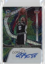 2019 Panini Spectra Signatures Meta Prizm 17/25 Avery Johnson #S-AJN Auto 1f8v