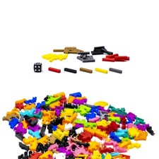 Bâtons jetons 5 x 5 x 25 mm pour jeux de société - mise à niveau des...