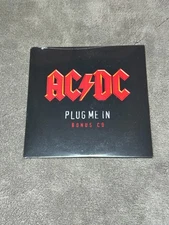 AC/DC - Plug Me In Bonus CD - Atlantic - NOS/Sealed - Unlimited $5.00 Shipping