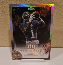 Topps 2024 Chrome Fortune 75 Refractor Malik Nabers New York Giants F15-15