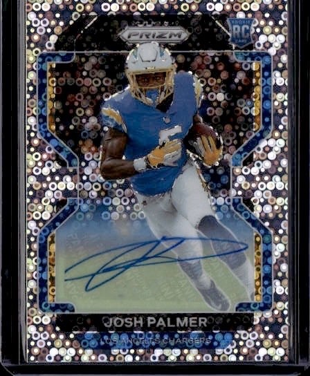 2021 Panini Prizm - Josh Palmer Silver Disco Prizm Auto #359 (AU)(RC)