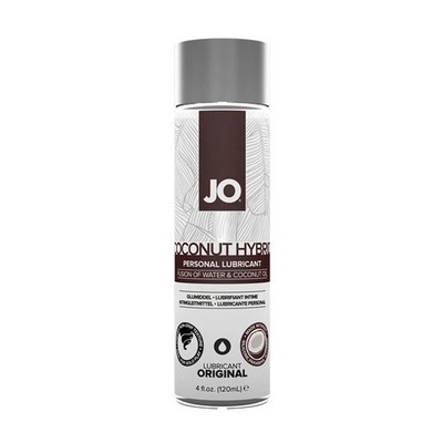 JO Coconut Hybrid Water and Coconut Oil Based Personal Lube - 4oz