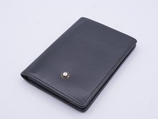 Portafoglio/Portacarte Montblanc Leather/Pelle Black