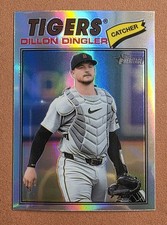 2026 Topps Heritage - Dillon Dingler #73 Chrome Refractor