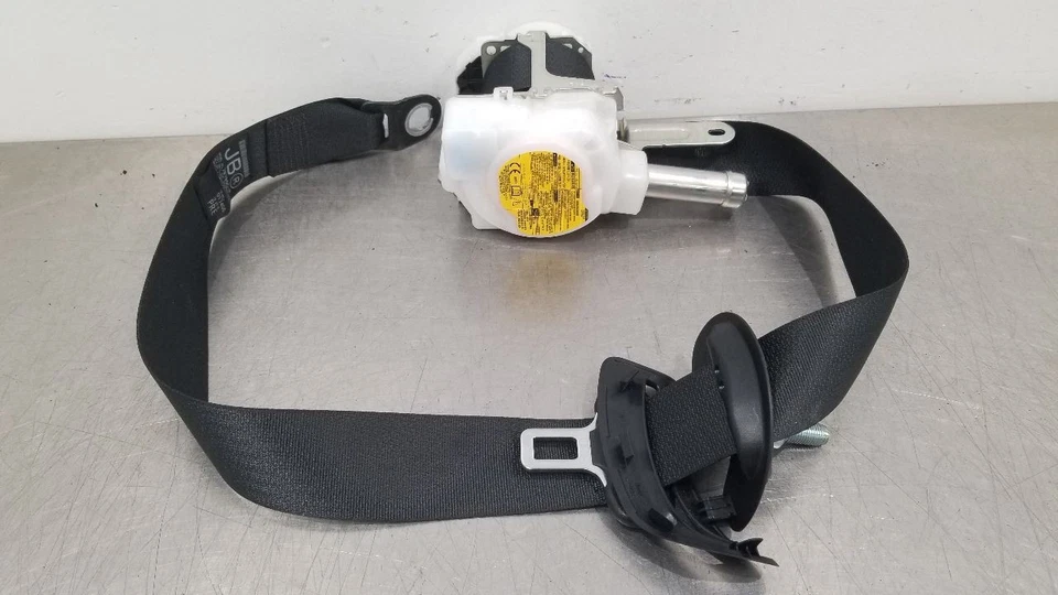 15 LEXUS RC F SPORT SEAT BELT RETRACTOR FRONT RIGHT PASSENGER BLACK - Image 2 of 4