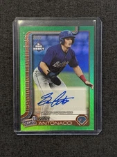Sam Antonacci Green Foil Auto /99 2025 Topps Pro Debut 