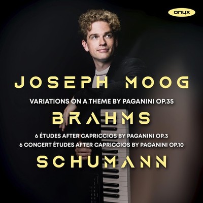ONYX4236 Moog,joseph Brahms: Variations On A Theme By Paganini, Op. 35/... CD
