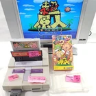 Super Bonk 1 Genjin AUTHENTIC Nintendo snes Famicom with Box Japanese Japan