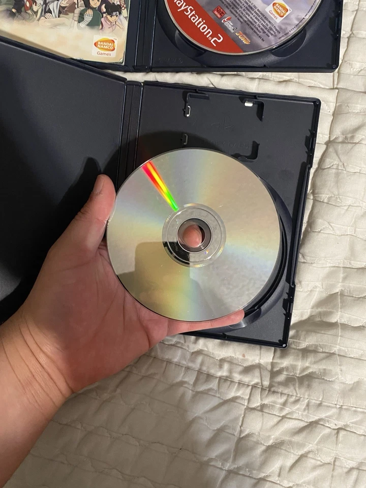 Naruto Ultimate Ninja + NCAA Final Four 2004 PS2 PlayStation 2 CIB [TESTED] - Image 3 of 4