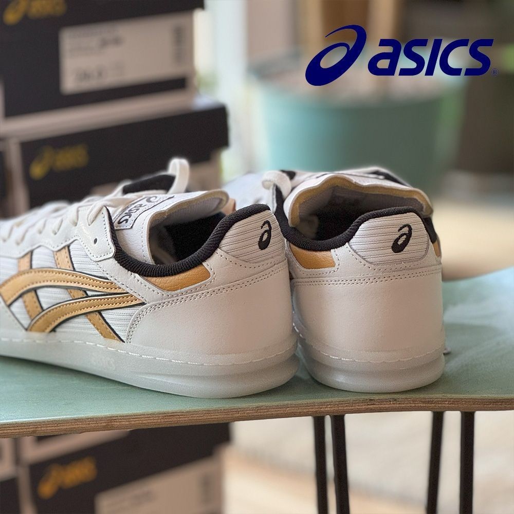 Men 6.0US Asics Leggerezza Fb - White / Pure Gold Gino Iannucci Color Skateboard View 4