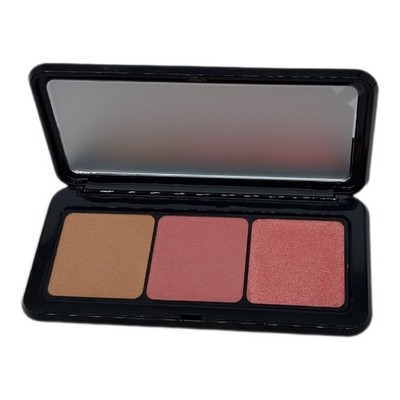 KIKO Milano Multi Finish Trio Blush & Bronzer Palette 02 | Gesichtspalette Mit 1